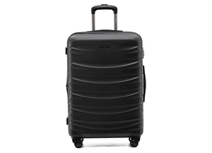 Samsonite Myton Polycarbonate 8 Spinner Wheels Hardside Trolley Bagx2Black