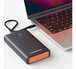 Ambrane 100W Fast Charging Powerbank for MacBook Type C Laptop & Mobile Charging