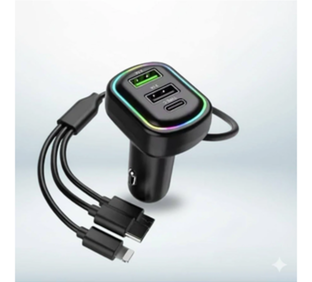 MAXXOX 48W Car Power 16 Fast Car Charger with Dual Output, 48 Watts Total Fast Charging, Adapter