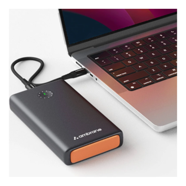 Ambrane 100W Fast Charging Powerbank for MacBook Type C Laptop & Mobile Charging